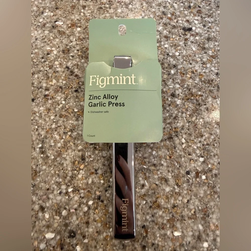 Figmint Zinc Alloy Garlic Press